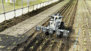 小型AI除草ロボット